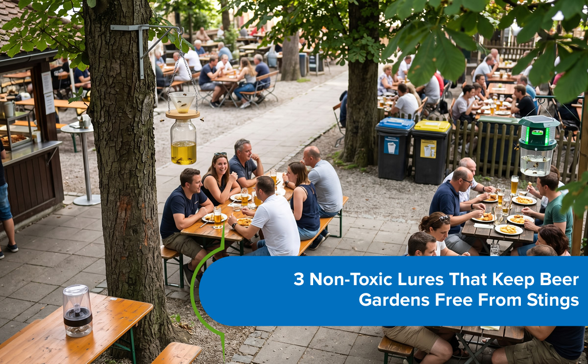 3 Non-Toxic Lures That Keep Beer Gardens Free From Stings