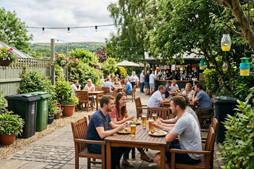 Creating a More Comfortable Beer Garden