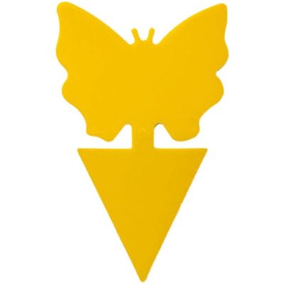 Double-Sided Yellow Insect Traps, Sticky Fly Trap Sticky Bug Board for Plant Insect Aphid Catcher for Indoors& Outdoors