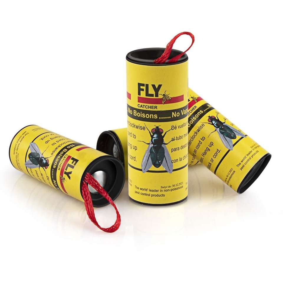 Paper and Plastic Houseflies Goodbye Flying Insect Trap, For