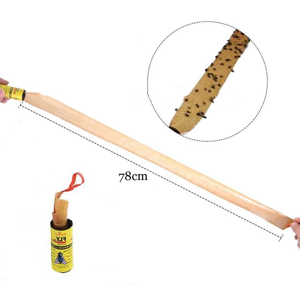 Disposable kill fly catcher Sticky Glue Ribbon Roll Insects Hanging Fly  Trap Catcher for Indoor and Outdoor Environmental friendly - Pest Control  Worldwide - A Leading Online Retailer for Pest Control Products