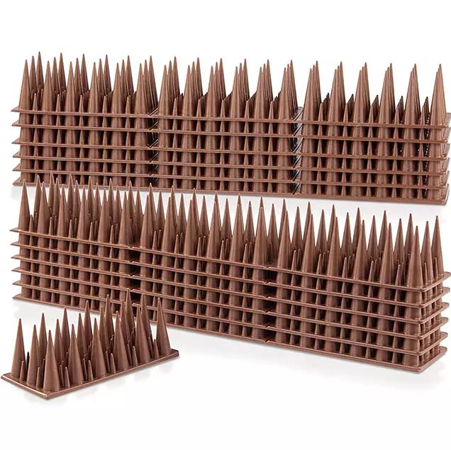 Fence Spikes - Bird Deterrent - Anti Pigeon Spikes - Effective & Easy to  Mount