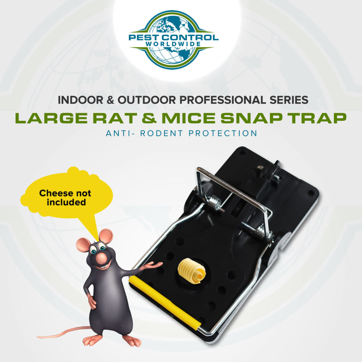 large rat mice snap trap